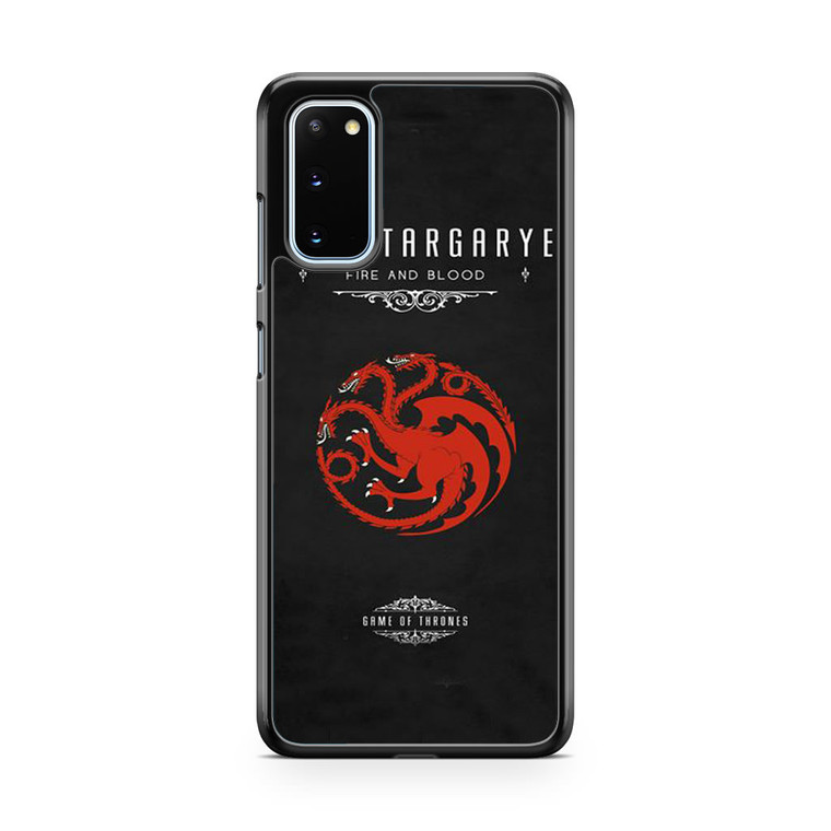 Game Of Thrones - house targaryen Samsung Galaxy S20 Case