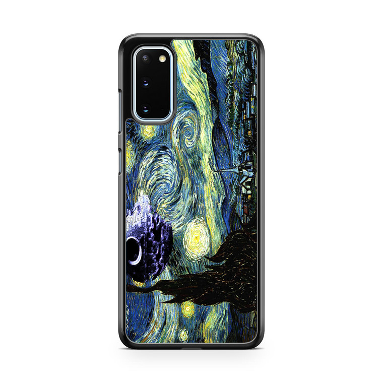 Skellington on a Starry Night Samsung Galaxy S20 Case