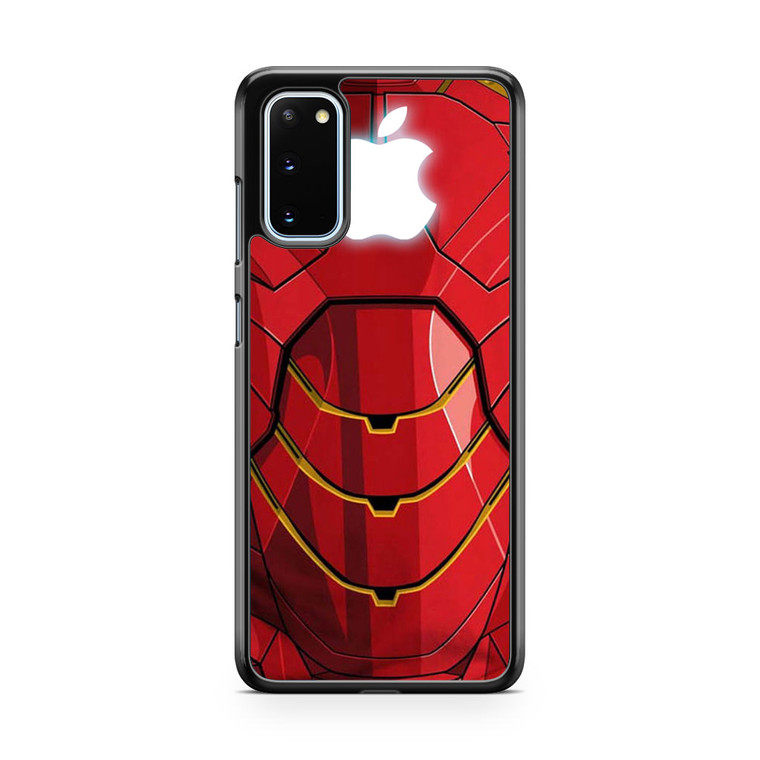 Iron man apple logo Samsung Galaxy S20 Case