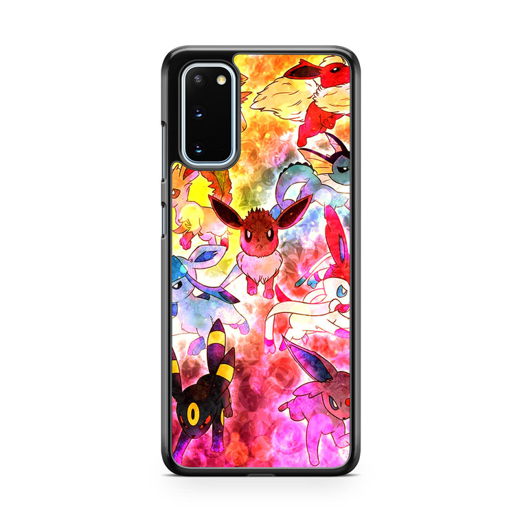 Pokemon Eevee Collage Samsung Galaxy S20 Case