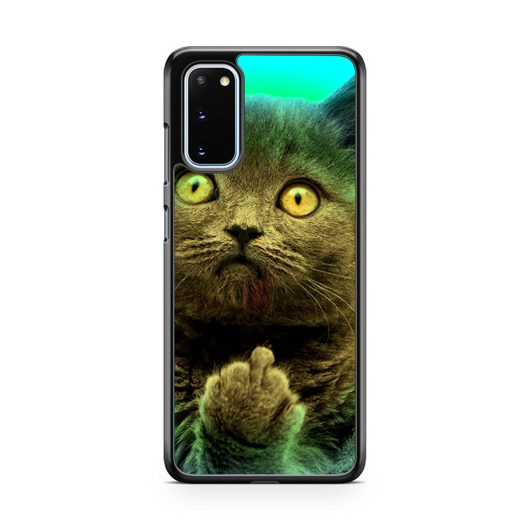Funny Cat Samsung Galaxy S20 Case