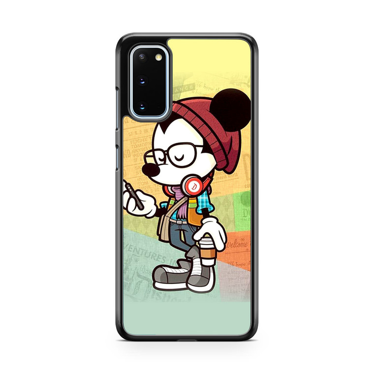 Hipster Mickey Mouse Samsung Galaxy S20 Case