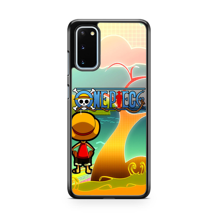 One Piece Chibi Luffy Samsung Galaxy S20 Case