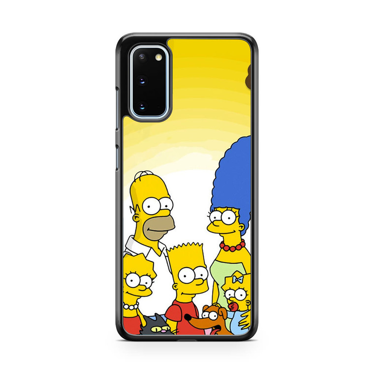 Simpsons Family Samsung Galaxy S20 Case