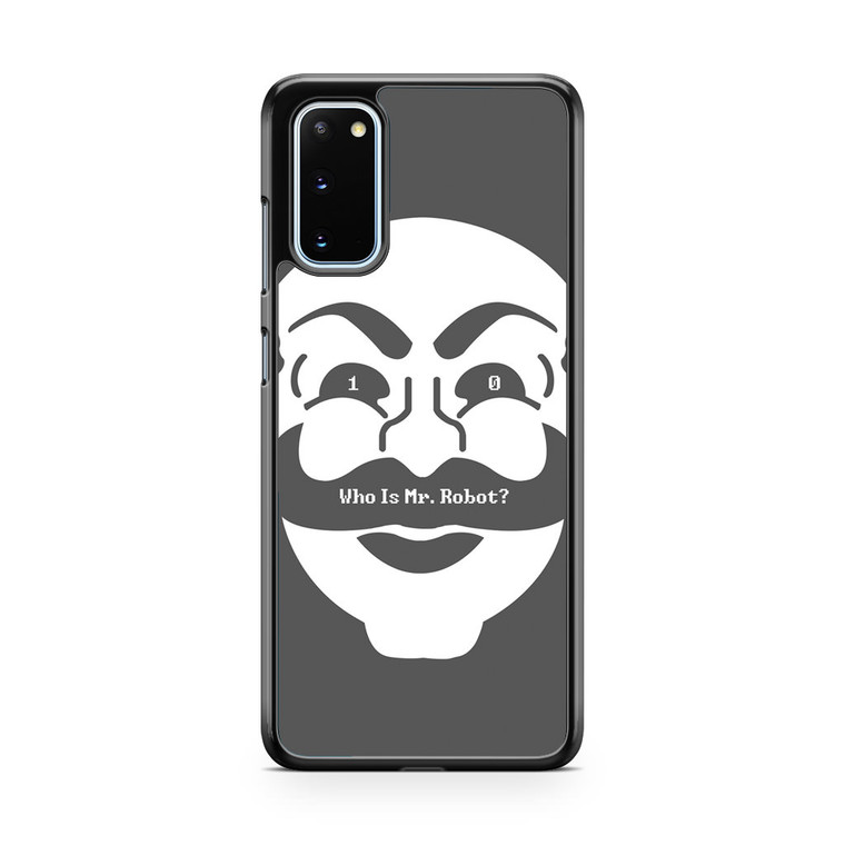 Mr Robot Mask F Society Samsung Galaxy S20 Case