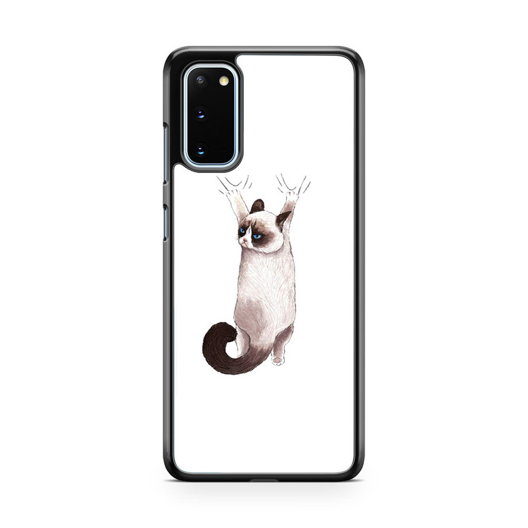 Grumpy Cat Tummeow Samsung Galaxy S20 Case