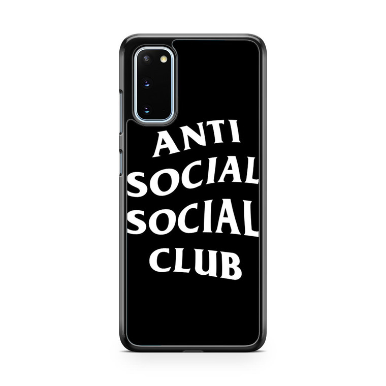 Anti Social Social Club Black Samsung Galaxy S20 Case