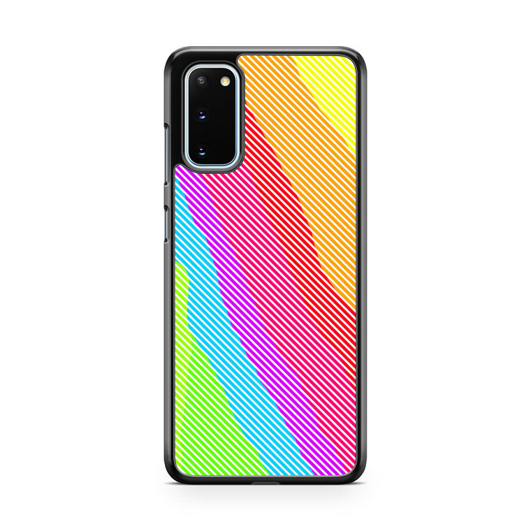 Colorful Stripes1 Samsung Galaxy S20 Case