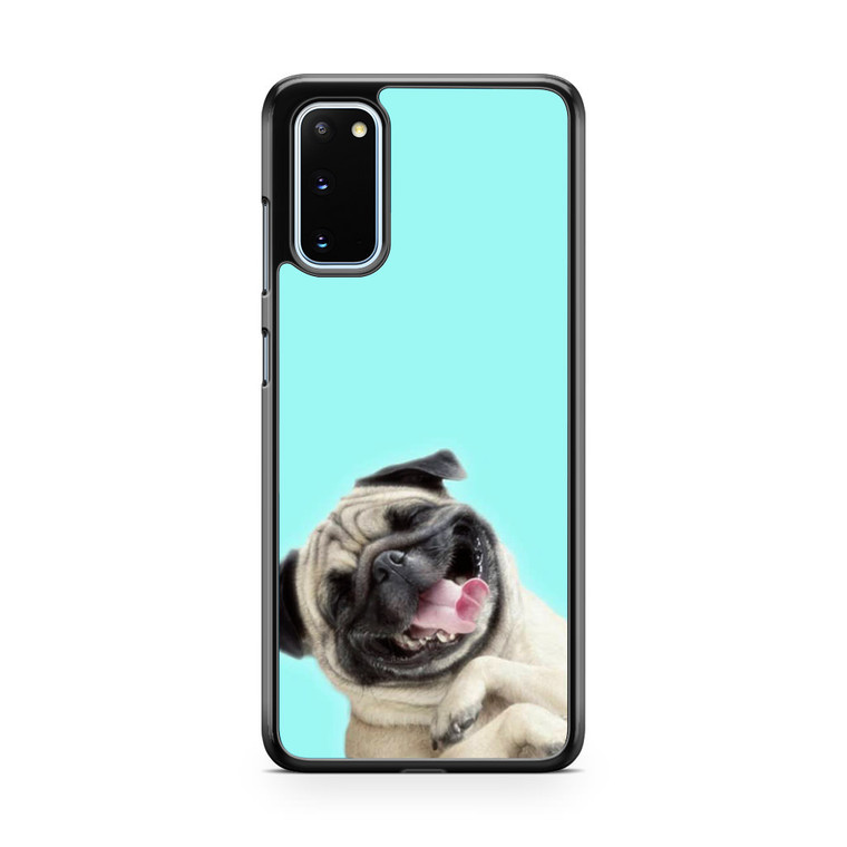Pug Laughing Samsung Galaxy S20 Case