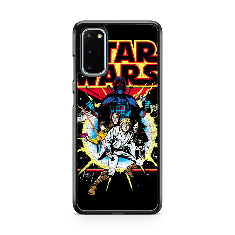 Retro Star Wars Comic Samsung Galaxy S20 Case
