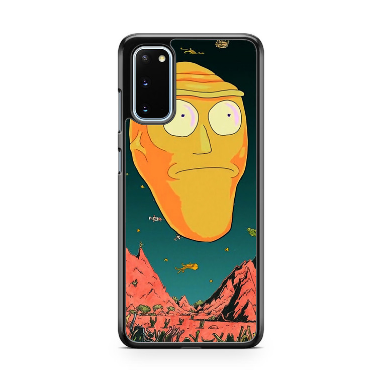 Rick And Morty Giant Heads Samsung Galaxy S20 Case