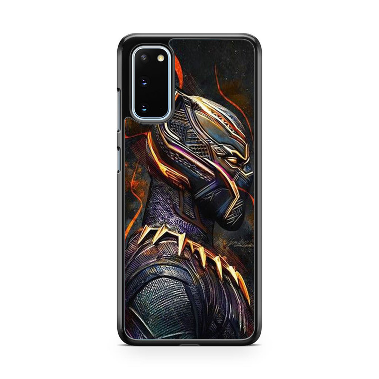 Black Panther Heroes Poster Samsung Galaxy S20 Case