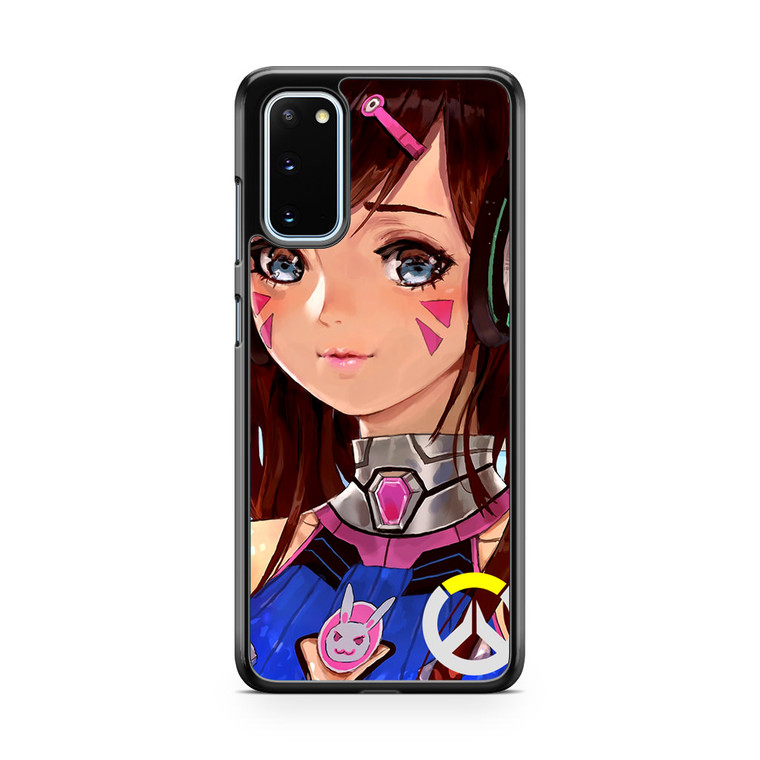 Dva Overwatch Painting Samsung Galaxy S20 Case