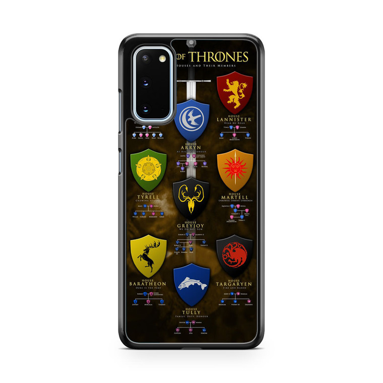 Game Of Thrones House Samsung Galaxy S20 Case