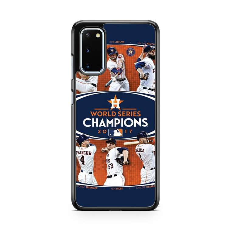 Houston Astros 2017 World Series Champions Samsung Galaxy S20 Case