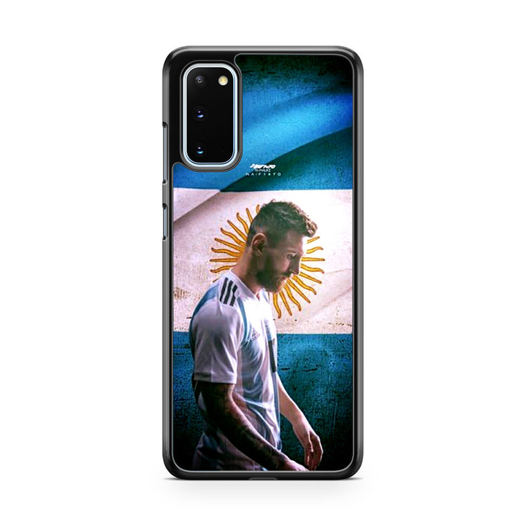 Lionel Messi Argentina Team Samsung Galaxy S20 Case