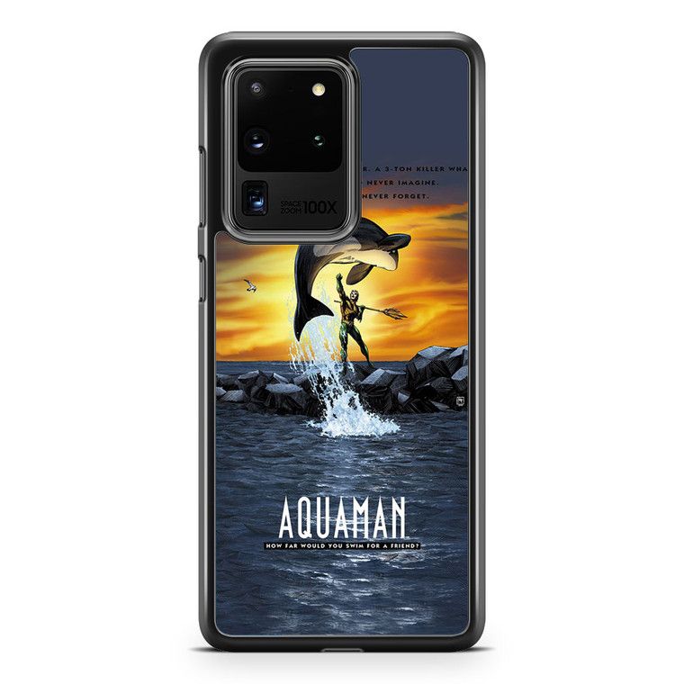 Aquaman Poster Samsung Galaxy S20 Ultra Case