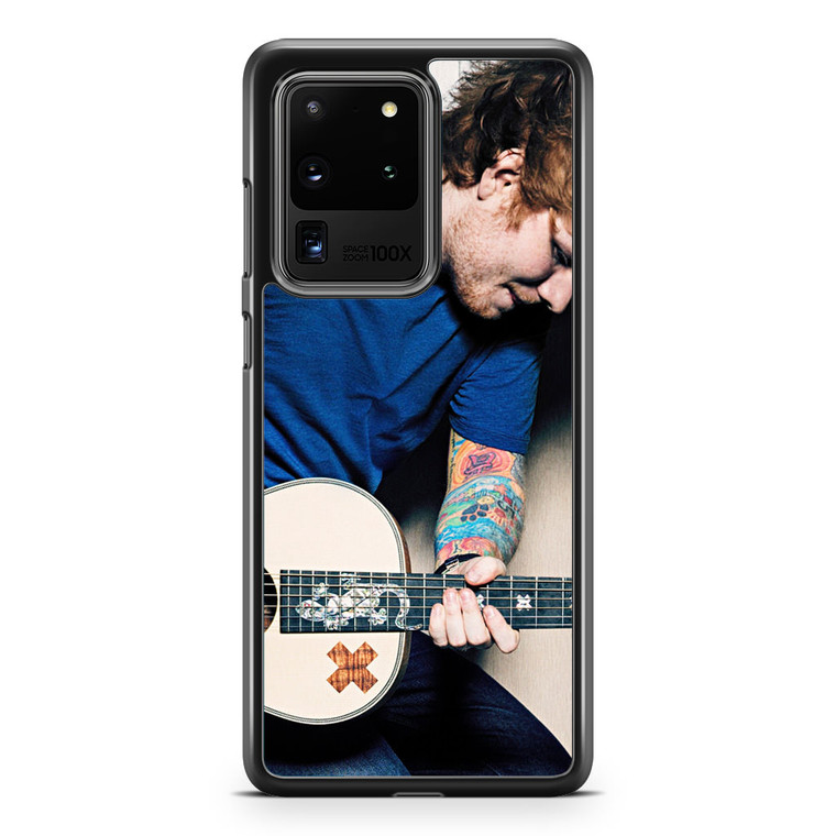 Ed Sheeran And His Guitar Samsung Galaxy S20 Ultra Case