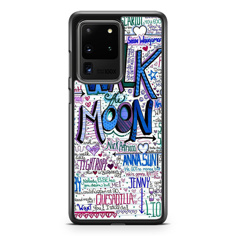 Walk The Moon Lyrics Samsung Galaxy S20 Ultra Case