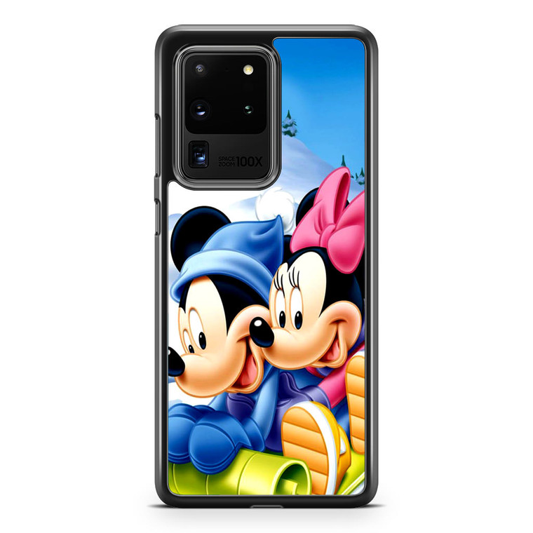 Mickey Mouse and Minnie Mouse Samsung Galaxy S20 Ultra Case