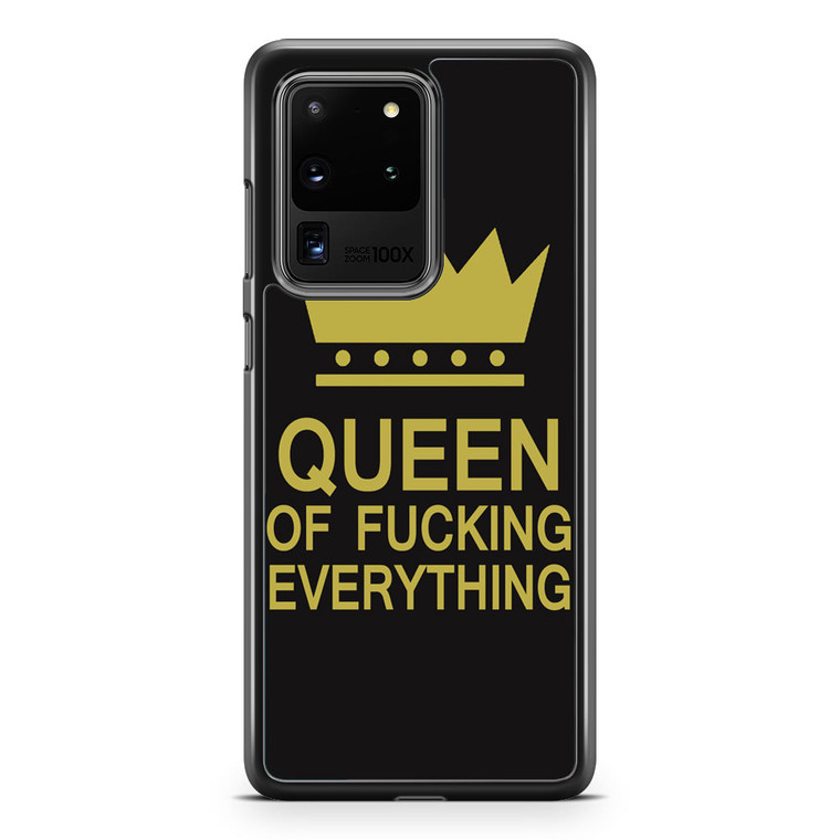 Queen of Fucking Everything Logo Samsung Galaxy S20 Ultra Case