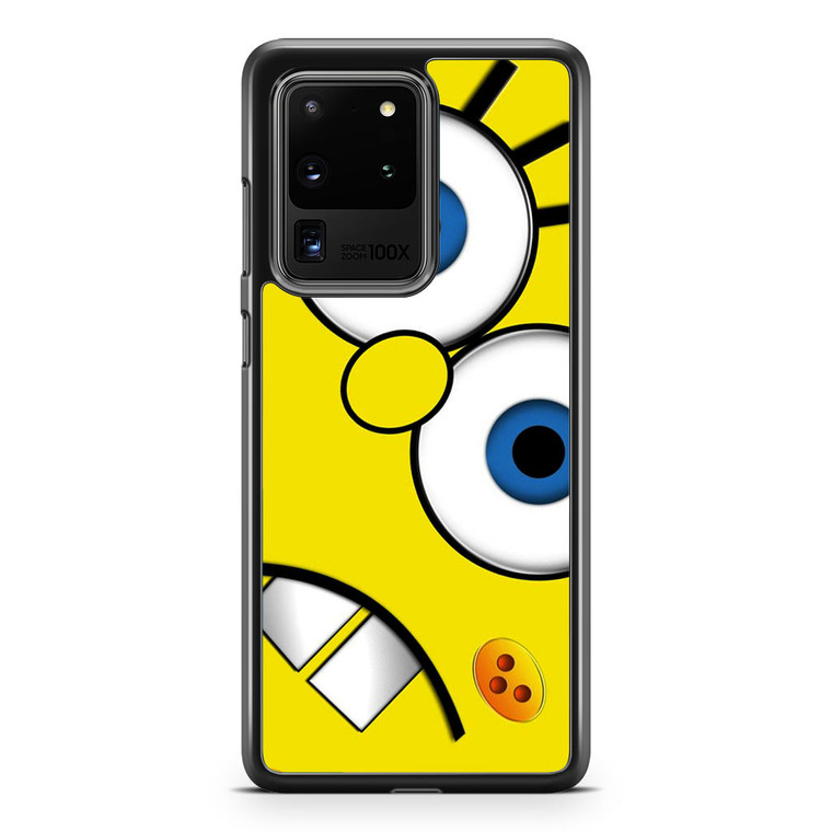 Spongebob Face Samsung Galaxy S20 Ultra Case