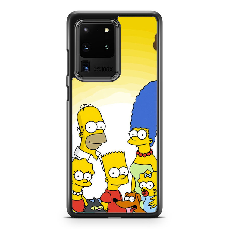 Simpsons Family Samsung Galaxy S20 Ultra Case
