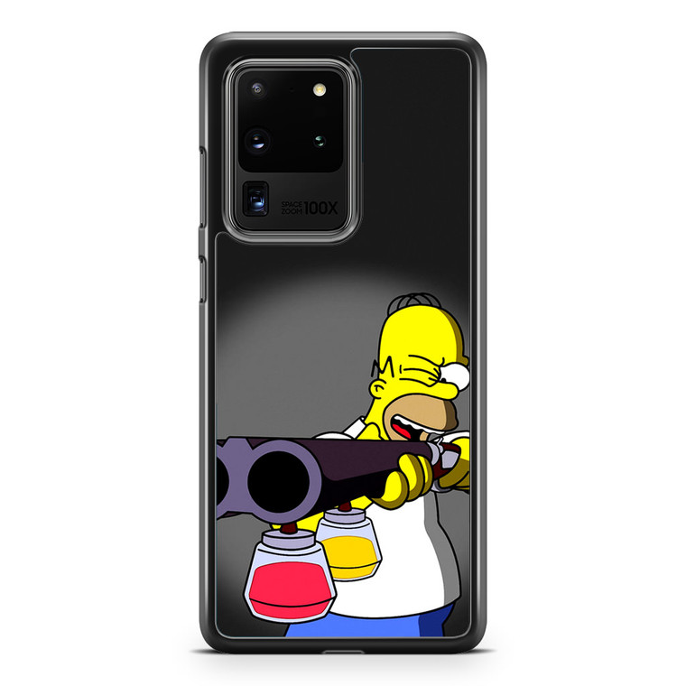 The Simpsons Homer Samsung Galaxy S20 Ultra Case