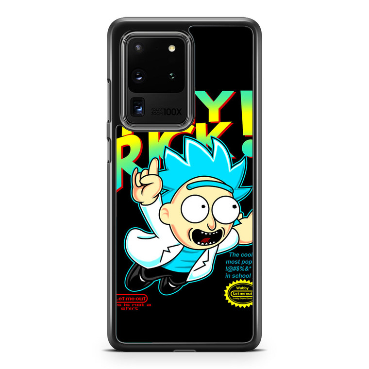 Tiny Rick Let me out Samsung Galaxy S20 Ultra Case