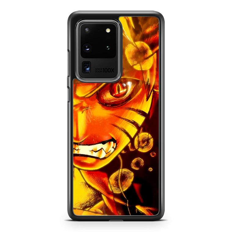 Red Aura Kyuubi Chakra Samsung Galaxy S20 Ultra Case