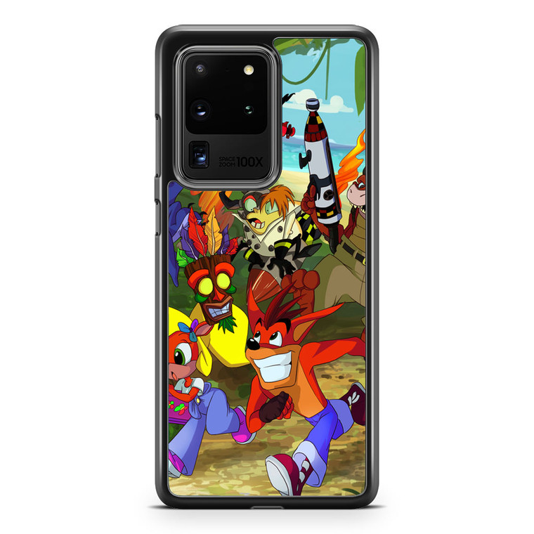 Crash Bandicoot Samsung Galaxy S20 Ultra Case