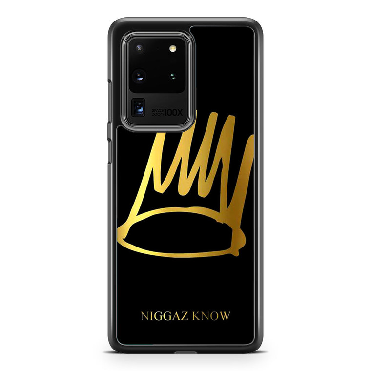 J Cole Crown Born Sinner Samsung Galaxy S20 Ultra Case