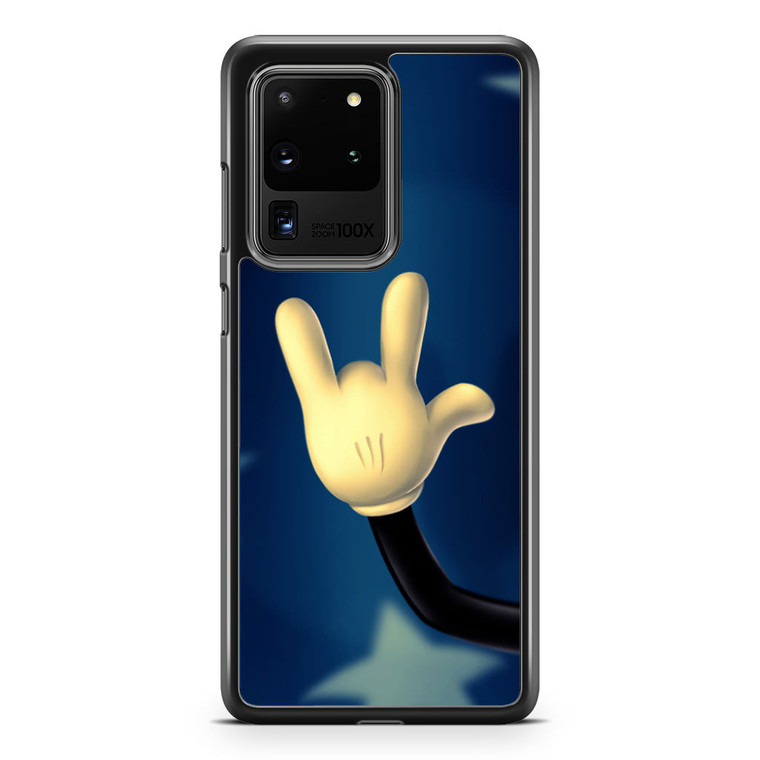 Mickey Hand Samsung Galaxy S20 Ultra Case