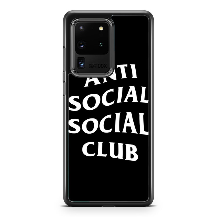 Anti Social Social Club Black Samsung Galaxy S20 Ultra Case