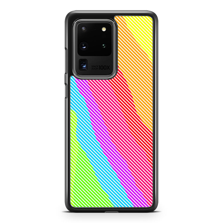 Colorful Stripes1 Samsung Galaxy S20 Ultra Case