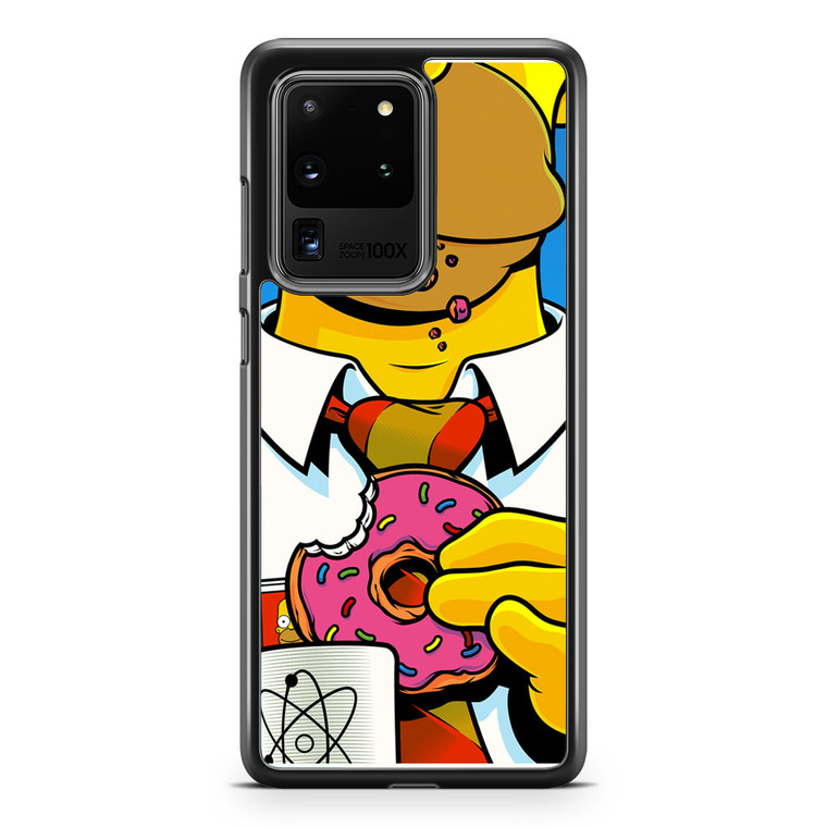 Homer Simpson Samsung Galaxy S20 Ultra Case