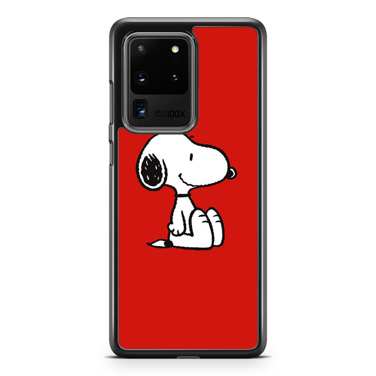 Snoopy Red Samsung Galaxy S20 Ultra Case