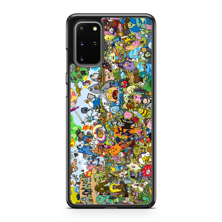 Adventure Time All Character Samsung Galaxy S20 Plus Case