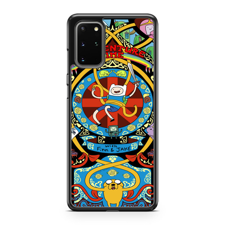 Adventure Time Art Finn and Jake Samsung Galaxy S20 Plus Case