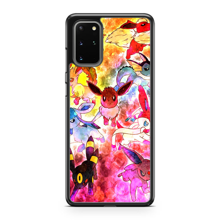 Pokemon Eevee Collage Samsung Galaxy S20 Plus Case