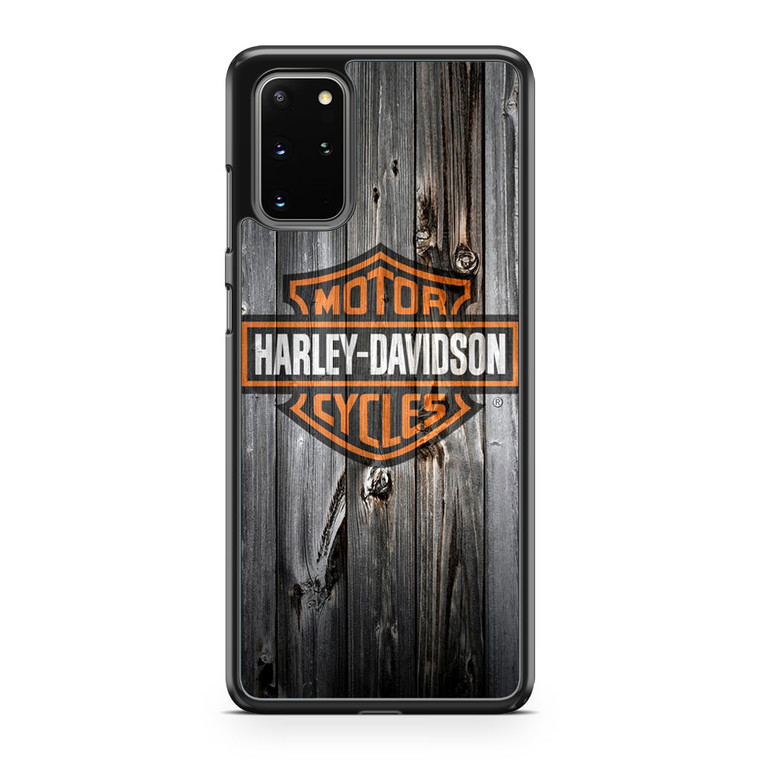 Harley Davidson Wood Art Samsung Galaxy S20 Plus Case