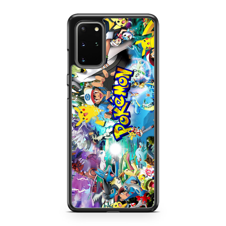 Pokemon Collage Samsung Galaxy S20 Plus Case