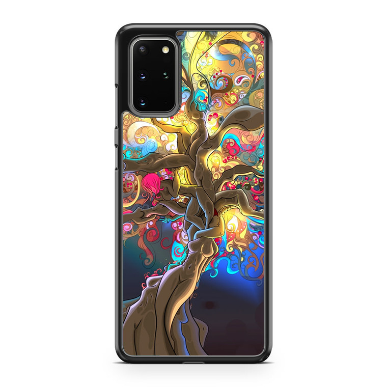 Artistic Psychedelic Womens Tree Samsung Galaxy S20 Plus Case