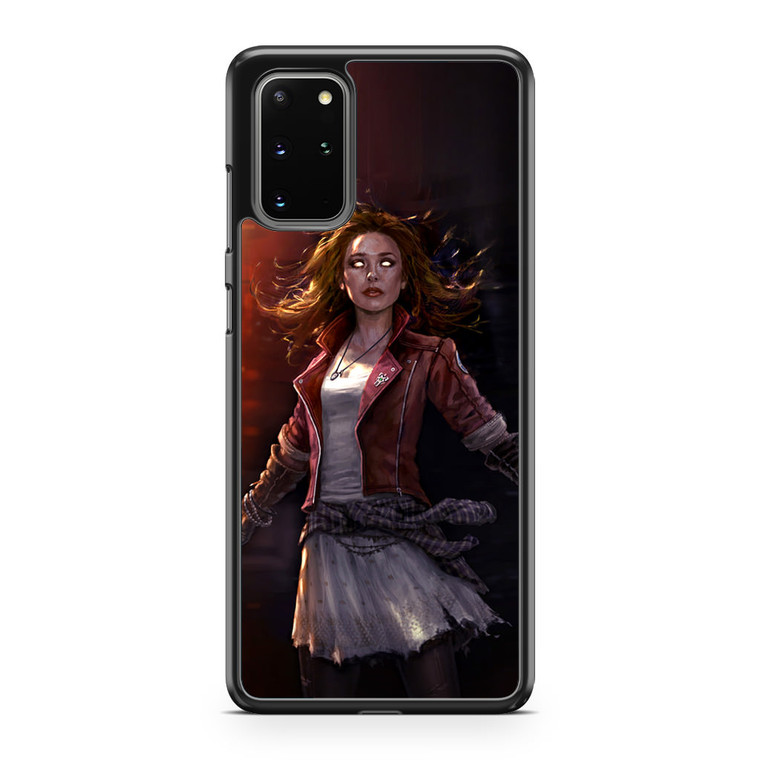 Scarlett Witch Scary Art Samsung Galaxy S20 Plus Case