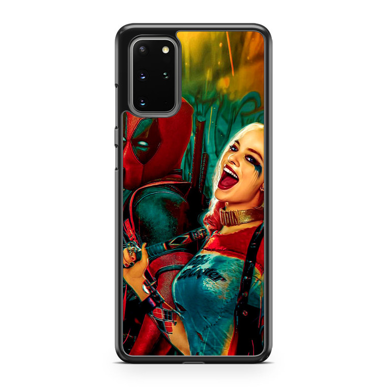 Suicide Squad Harley Quinn and Deadpool Samsung Galaxy S20 Plus Case