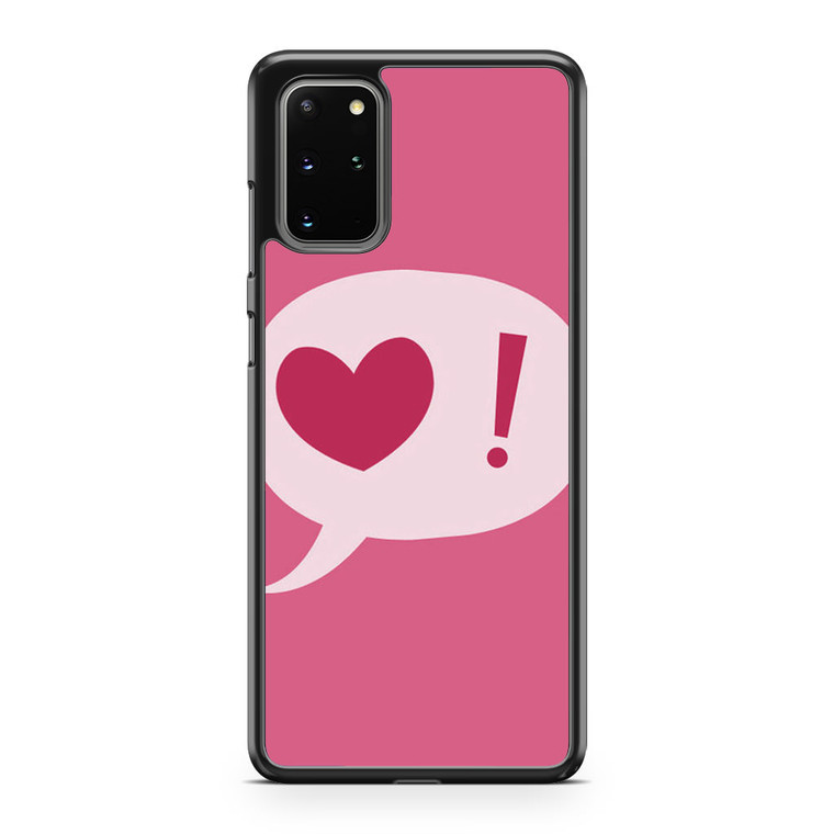 Love Pink Samsung Galaxy S20 Plus Case