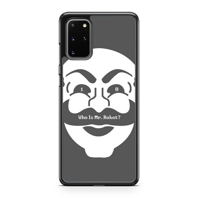 Mr Robot Mask F Society Samsung Galaxy S20 Plus Case