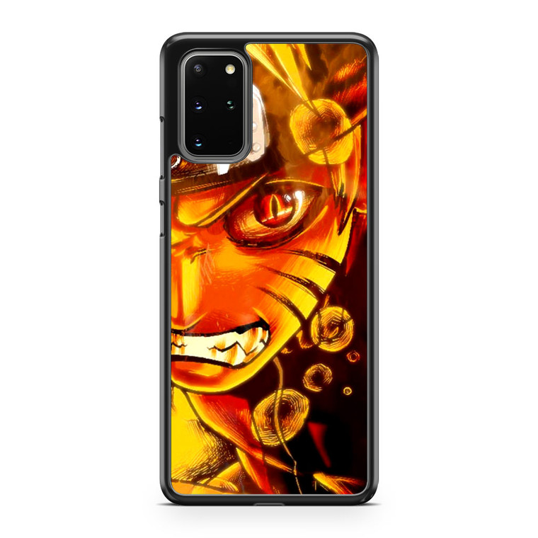 Red Aura Kyuubi Chakra Samsung Galaxy S20 Plus Case