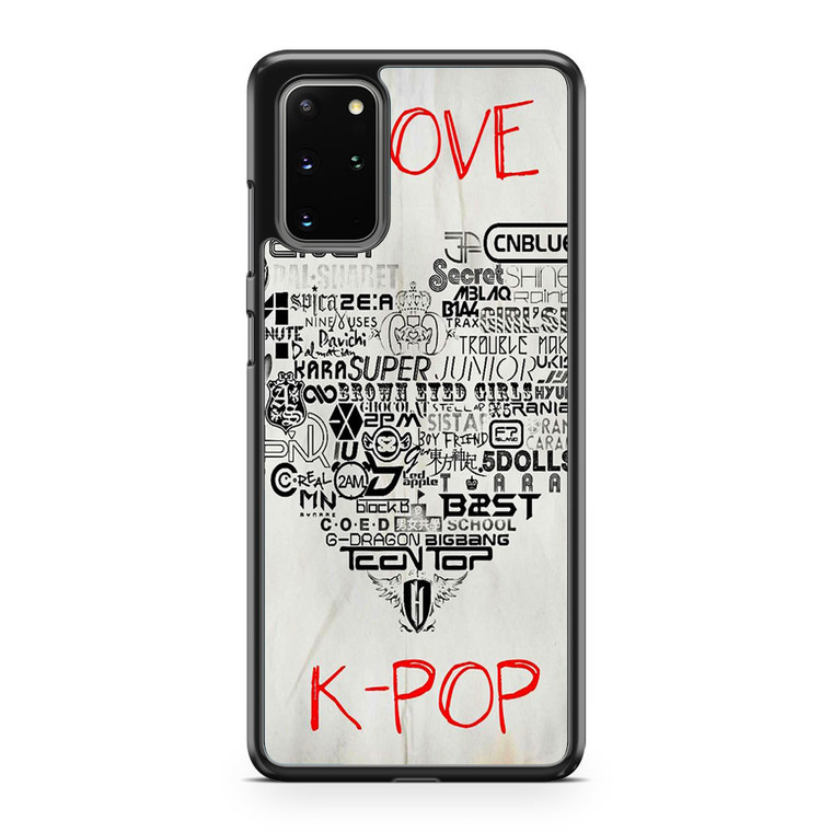 I lOve Kpop Samsung Galaxy S20 Plus Case