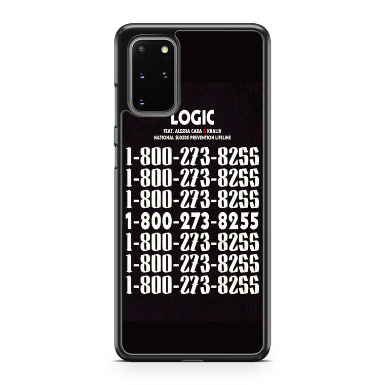 Logic 1-800-273-8255 Samsung Galaxy S20 Plus Case